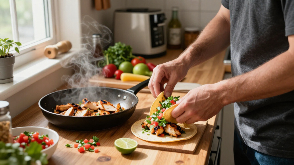 Simple Chicken Tacos