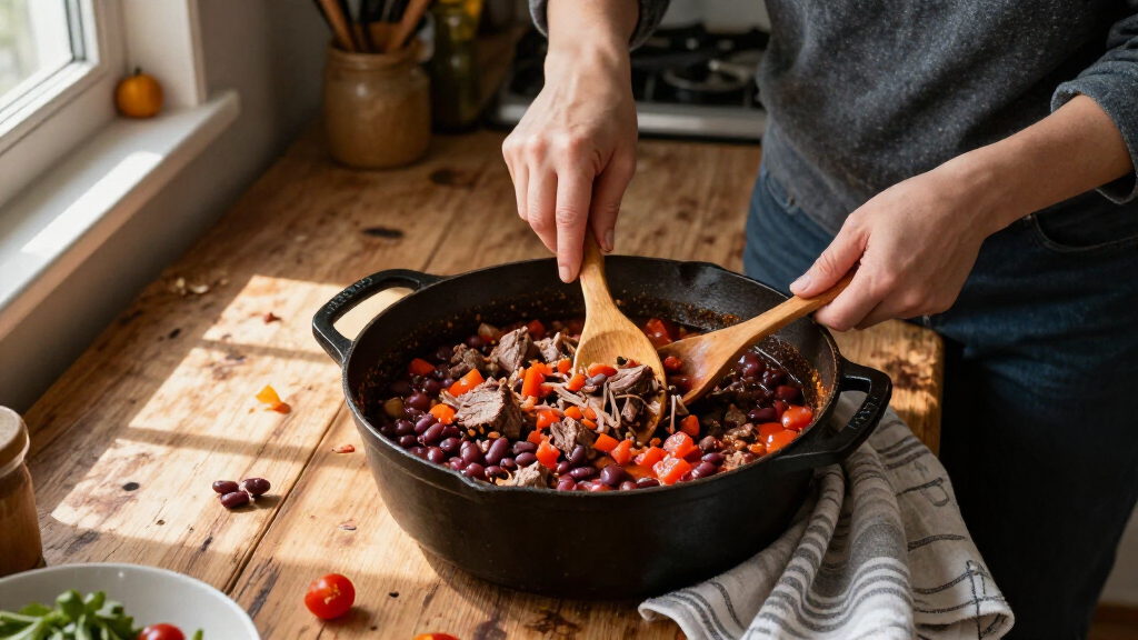 Turn Leftover Pot Roast Into This Hearty Chili For The Ultimate Fall Dinner